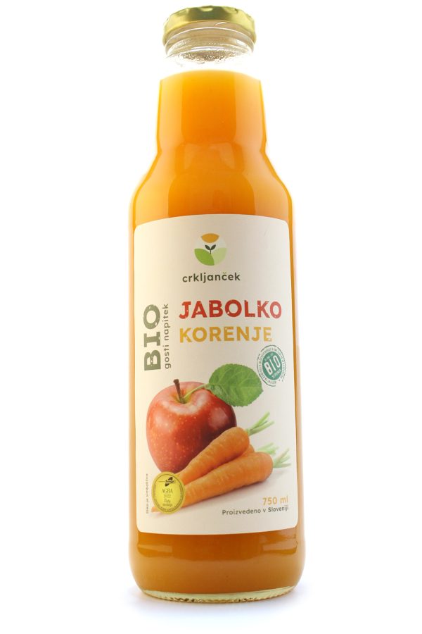 BIO gosti napitek jabolko in korenje