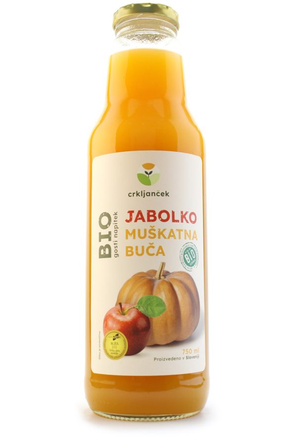 BIO gosti napitek jabolko in muškatna buča